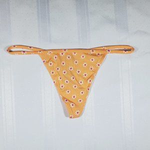 Victoria's Secret Stretch Cotton V-String Panty Size Small